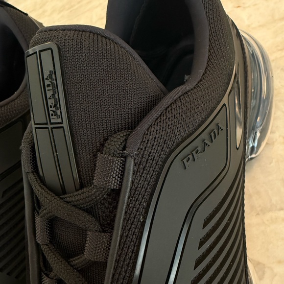 New with tags. Prada Cloudbust Air black sneakers - Picture 10 of 11